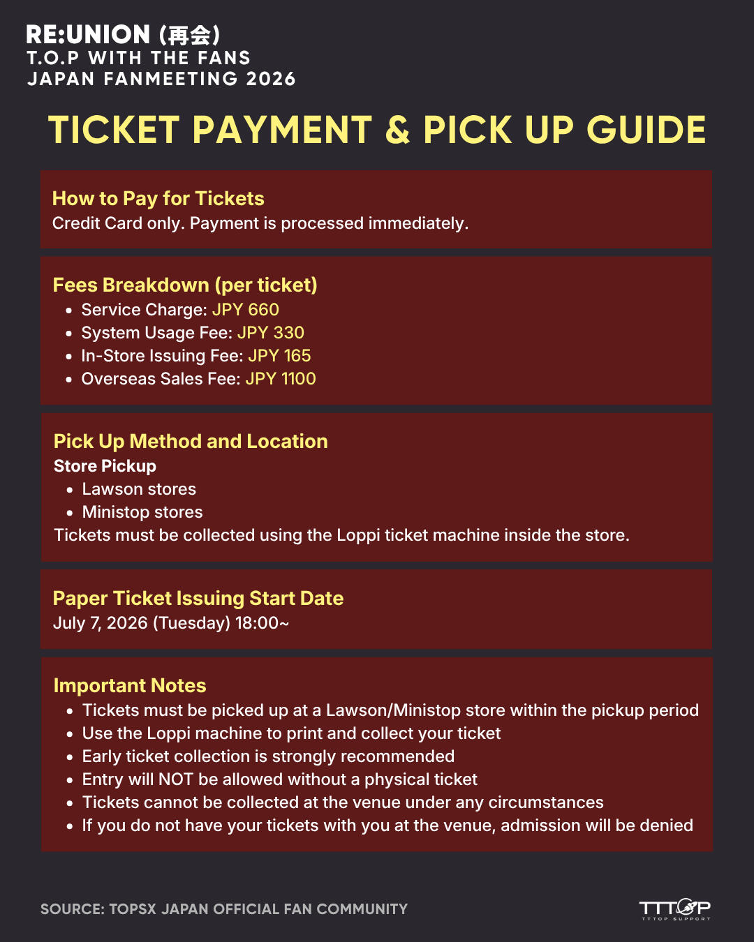 TICKET PAYMENT AND PICK UP GUIDE TICKET PAYMENT AND PICK UP GUIDE