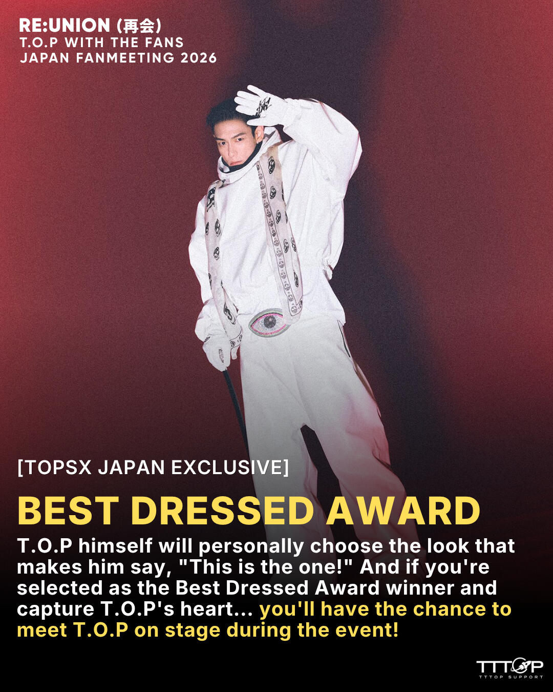 RE:UNION - TOP WITH THE FANS JAPAN FANMEETING 2026 BEST DRESSED AWARD EVENT RE:UNION - TOP WITH THE FANS JAPAN FANMEETING 2026 BEST DRESSED AWARD EVENT