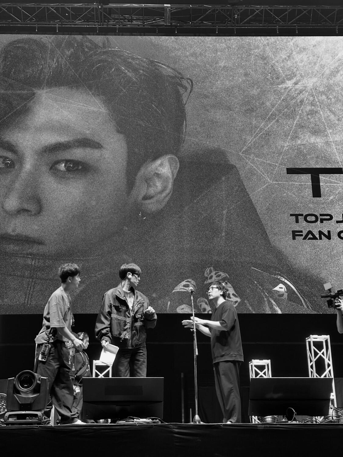 T.O.P at RE:UNION Rehearsals